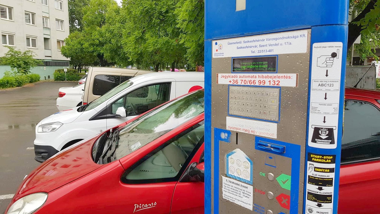 Ingyenes a parkolás a négynapos hosszúhétvégén Székesfehérváron