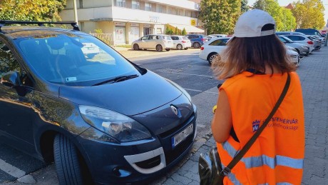 Megint megtámadtak egy munkáját végző parkolóőrt Fehérváron