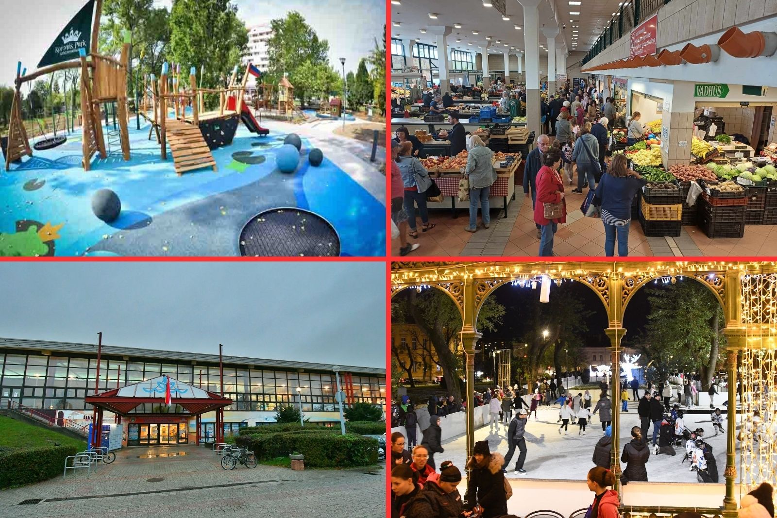 Ünnepi nyitvatartás - piac, uszoda, Kori-liget, nyilvános illemhelyek